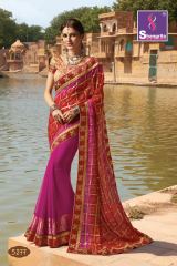 SHANGRILA ROYAL BANDHEJ COLLECTION WHOLESALE BEST RATE CATALOGUE BY GOSIYA EXPORTS SURAT (7)