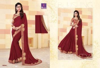 SHANGRILA SPARKLE VOL 2 FANCY FABRICS DESIGNER SAREES FESTIVAL COLLECTION WHOLESALE BEST RATE BY GOSIYA EXPORTS (17)