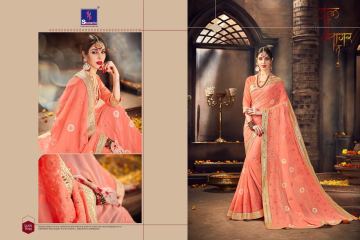 SHANGRILA TASVEER CATALOGUE GEORGETTE DESIGNER EMBROIDERED PARTY WEAR SAREES WHOLESALE BEST RATE BY GOSIYA EXPORTS SURAT (7)