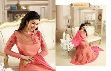 SHAZIYA MEHRIN CATALOGUE GEORGETTE EMBROIDERED PARTY WEAR SALWAR KAMEEZ WHOLESALE T (4)