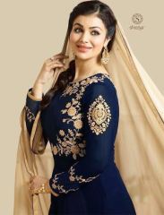 SHAZIYA MEHRIN CATALOGUE GEORGETTE EMBROIDERED PARTY WEAR SALWAR KAMEEZ WHOLESALE