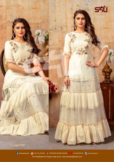  SHIVALI S4U LAUNCHES COCKTAIL VOL.3 FANCY PARTYWEAR COLLECTION WHOLESELLER DEALER BEST RATE BY GOSIYA EXPORTS SURAT (3)