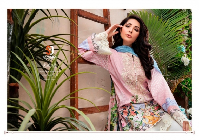 SHRADDHA DESIGNER PRESENTS MARJJAN LAWN COLLECTION 19  (9)