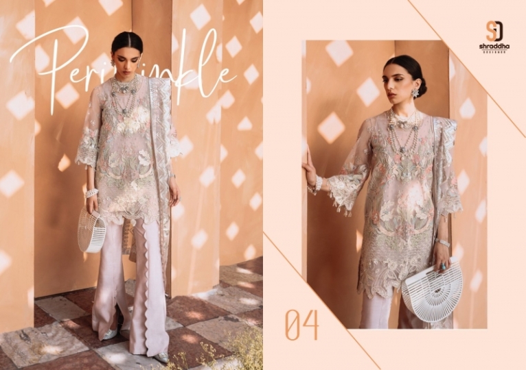SHRADDHA DESIGNER SUFFUSE NETT EMBROIDERED PAKISTANI CONCEPT OF SUITS WHOLESALE DEALER BEST RATE BY GOSIYA EXPROTS SURAT (2)