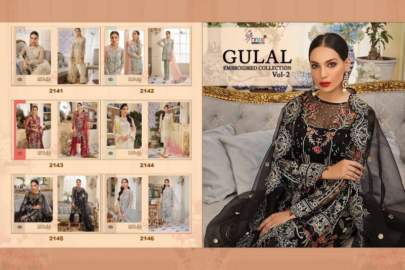 SHREE FAB GULAL EMBROIDERED COLLECTION VOL 2  (7)