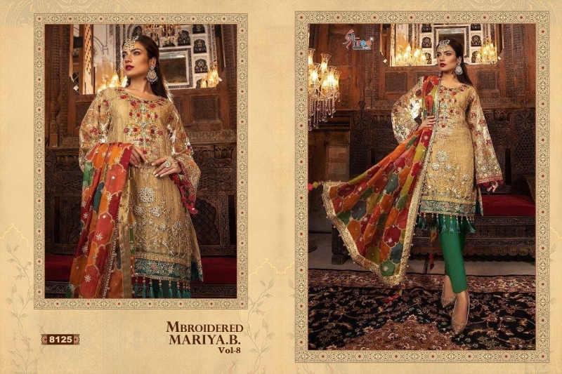 SHREE FAB MBROIDERED MARIYA.B. VOL 8  (1)