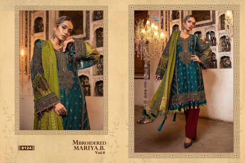 SHREE FAB MBROIDERED MARIYA.B. VOL 8  (2)