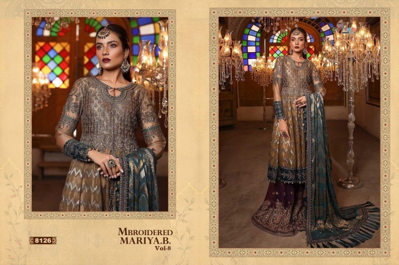 SHREE FAB MBROIDERED MARIYA.B. VOL 8  (3)