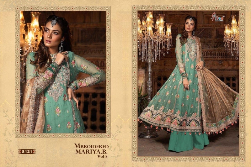 SHREE FAB MBROIDERED MARIYA.B. VOL 8  (4)