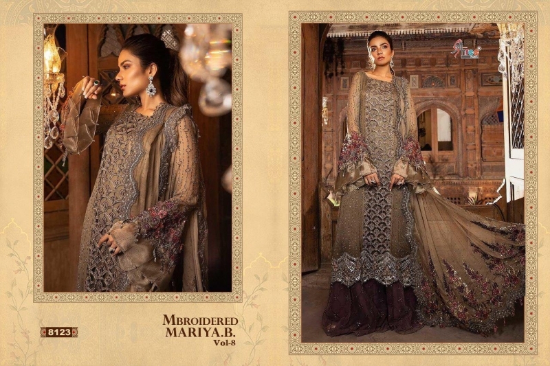 SHREE FAB MBROIDERED MARIYA.B. VOL 8  (5)