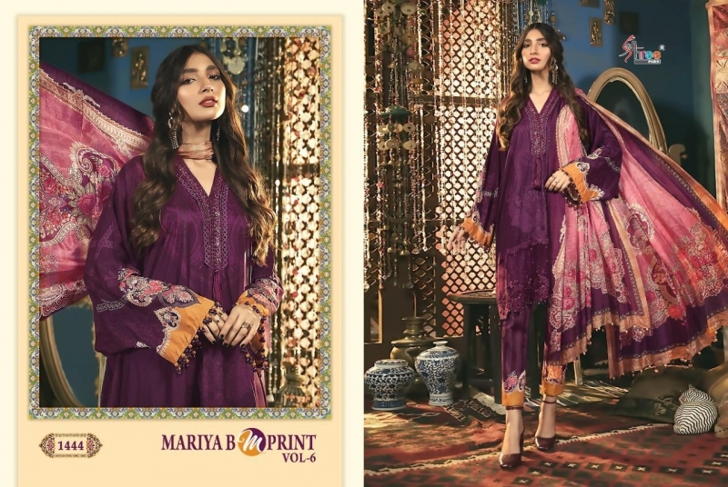 SHREE FAB PRESENNTS MARIA B M PRINT VOL 6  (2)