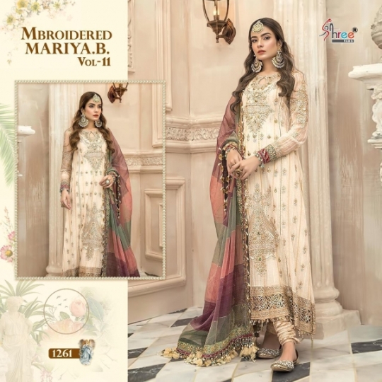 SHREE FAB PRESENTS MBROIDERED MARIYA B  (1)