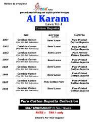 SHREE FABS AL KARAM LAWN COTTON VOL 1 WHOLESALE RATE AT GOSIYA EXPORTS SURAT WHOLESALE SUPPLAYER AND DEALER SURAT GUJARAT (9)