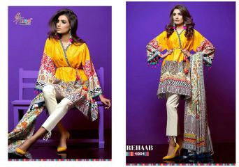 SHREE FABS BY REHAAB GLACE COTTON PAKISTANI STYLE SALWAR KAMEEZ WHOLESALE BEST RATE SURAT (1)