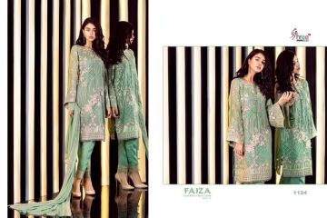 SHREE FABS FAIZA LUXURY COLLECTION VOL 4 GEORGETTE EMBROIDERED PAKISTANI STYLE (14)