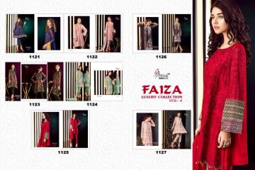 SHREE FABS FAIZA LUXURY COLLECTION VOL 4 GEORGETTE EMBROIDERED PAKISTANI STYLE (15)