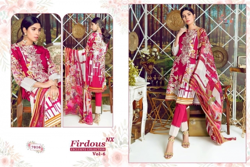 SHREE FABS FIRDOUS VOL 6 NX COTTON  (6)