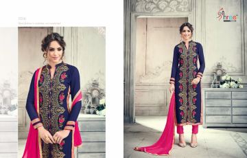 SHREE FABS FIRST CHOICE 19 GEORGETTE EMBROIDERED PARTY WEAR SUITS WHOLESALE T (3)