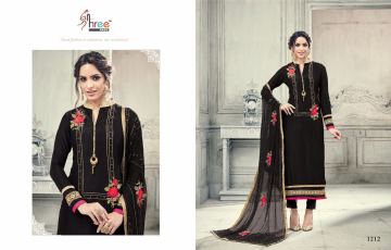SHREE FABS FIRST CHOICE 19 GEORGETTE EMBROIDERED PARTY WEAR SUITS WHOLESALE T (8)