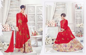 SHREE FABS KARVA FESTIVAL COLLECATION 2 DRESS CATALOG WHOLESALE BEST RATE BY GOSIYA EXPORTS (4)