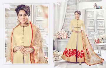 SHREE FABS KARVA FESTIVAL COLLECATION 2 DRESS CATALOG WHOLESALE BEST RATE BY GOSIYA EXPORTS (5)