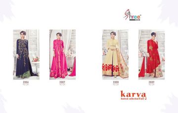 SHREE FABS KARVA FESTIVAL COLLECATION 2 DRESS CATALOG WHOLESALE BEST RATE BY GOSIYA EXPORTS (6)