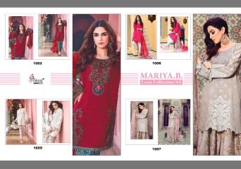 Shree fabs mariya b lawn collection nx Wholesale BEST RATE BY GOSIYA EXPORTS SURAT BY GOSIYA EXPORTS SURAT (10)