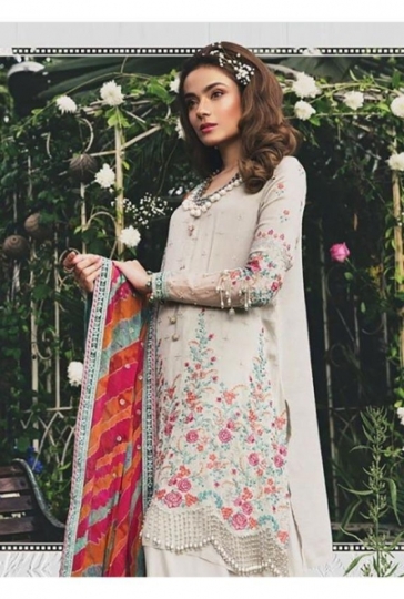 SHREE FABS MBROIDERED MARIYA B VOL-10 8141-8145 SERIES PAKISTANI SUITS WHOLESALER DEALER BEST RATE BY GOSIYA EXPORTS SURAT (9)