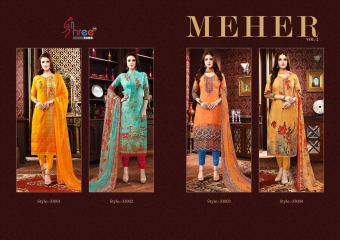 SHREE FABS MEHER VOL 2 COTTON SUITS WHOLESALER BEST RATE BY GOSIYA EXPORTS SURAT (5)