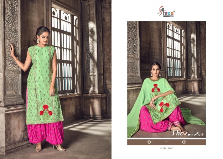 SHREE FABS PRESENT NIPOOR RANGOLI HEAVY EMBROIDERY PATIYALA DRESS COLLECTION WHOLESALE DEALER BEST RATE BY GOSIYA EXPORTS SURAT (1)