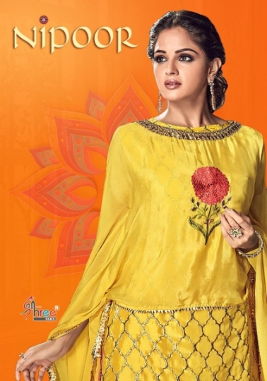 SHREE FABS PRESENT NIPOOR RANGOLI HEAVY EMBROIDERY PATIYALA DRESS COLLECTION WHOLESALE DEALER BEST RATE BY GOSIYA EXPORTS SURAT (10)