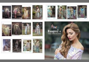 SHREE FABS RANGREZ VOL 3 PAKISTANI STYLE SALWAR KAMEEZ SURAT WHOLESALE BEST RATE (9)