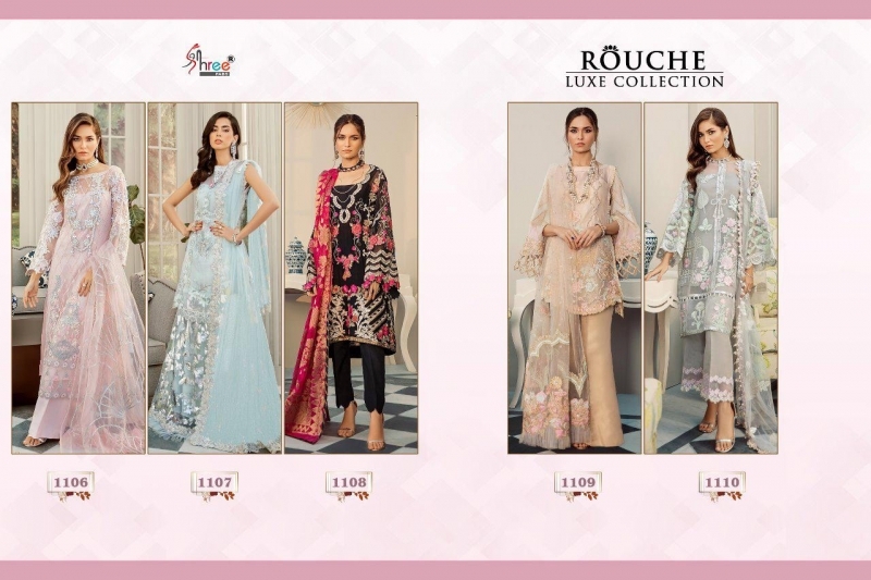 SHREE FABS ROUCHE LUXE COLLECTION 1106-1110 SERIES PAKISTANI SUITS COLLECTION BEST PRICE SUPPLIERS WHOLESALE DEALE (1)