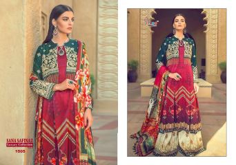 SHREE FABS SANA SAFINAZ LUXURY COLLECTGION VOL 2 COTTON EMBROIDERED COLLECTION (5)