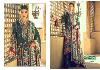 SHREE FABS SANA SAFINAZ LUXURY COLLECTGION VOL 2 COTTON EMBROIDERED COLLECTION (6)