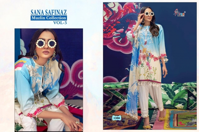 SHREE FABS SANA SAFINAZ MUZLIN COLLECTION VOL.5  (4)