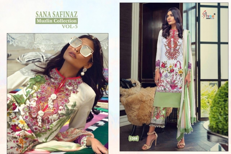 SHREE FABS SANA SAFINAZ MUZLIN COLLECTION VOL.5  (7)