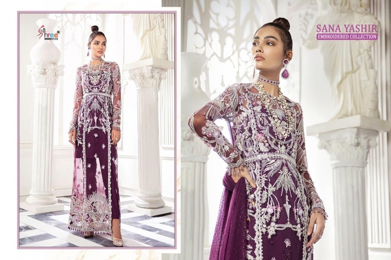 SHREE FABS SANA YASHIR EMBROIDERED COLLECTION (13)