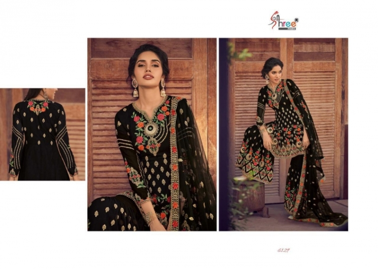 SHREE FABS SHEHNAI BRIDAL COLLECTION VOL.25 GEORGETTE PALAZZO STYLE PAKISTANI SUITS WHOLESALE DEALER BEST RATE BY GOSIYA EXPORT