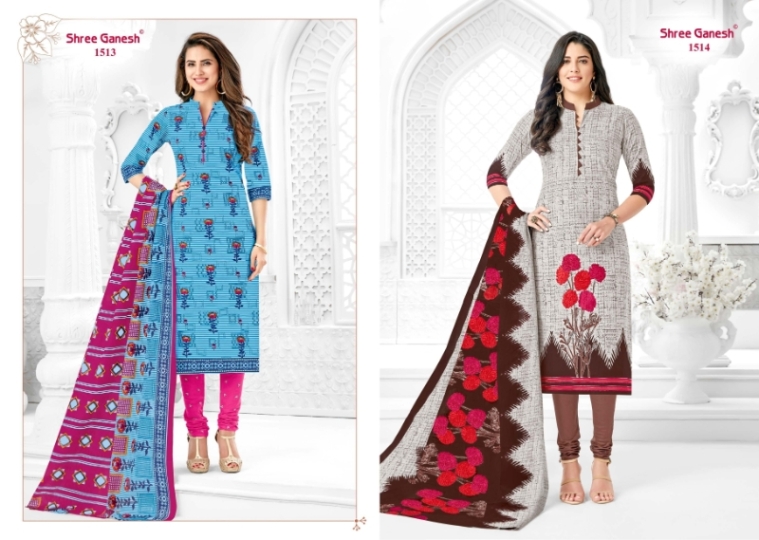 SHREE GANESH SAMAIYRA VOL 5 COTTON DRESS MATERIAL SALWAR SUIT WHOLESALE DEALER BEST RATE BY GOSIYA EXPORTS (8)