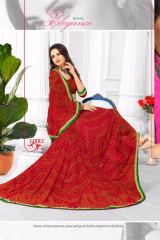 SHREE KUSHAL NAIRA EXCLUSIVE FANCY PRINTED GEORGETTE SAREE CATALOG AT BEST RATE BY GOSIYA EXPORTS (16)