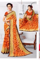 SHREE KUSHAL NAIRA EXCLUSIVE FANCY PRINTED GEORGETTE SAREE CATALOG AT BEST RATE BY GOSIYA EXPORTS (18)