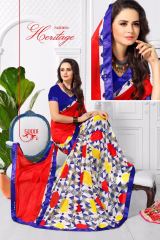 SHREE KUSHAL NAIRA EXCLUSIVE FANCY PRINTED GEORGETTE SAREE CATALOG AT BEST RATE BY GOSIYA EXPORTS (4)