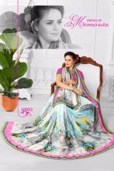 SHREE KUSHAL NAIRA EXCLUSIVE FANCY PRINTED GEORGETTE SAREE CATALOG AT BEST RATE BY GOSIYA EXPORTS (6)