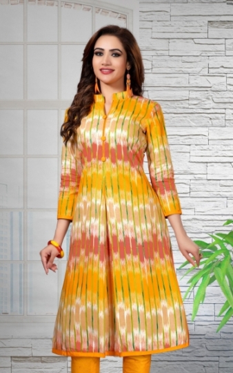 SHREE MEENAXI COTTON GUDIYA RANI DAILYWEAR COTTON KURTI  (2)