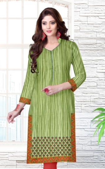 SHREE MEENAXI COTTON GUDIYA RANI DAILYWEAR COTTON KURTI  (7)