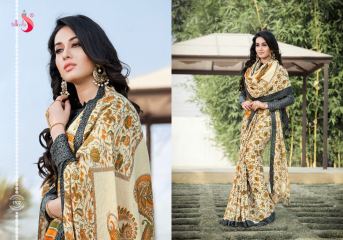 SILK VILAA SAREE COLLECTION WITH PASHMINA SHAWL COLLECTION ONLINE WHOLESALE RATE (2)