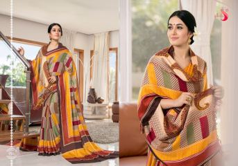 SILK VILAA SAREE COLLECTION WITH PASHMINA SHAWL COLLECTION ONLINE WHOLESALE RATE (5)