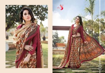 SILK VILAA SAREE COLLECTION WITH PASHMINA SHAWL COLLECTION ONLINE WHOLESALE RATE (8)