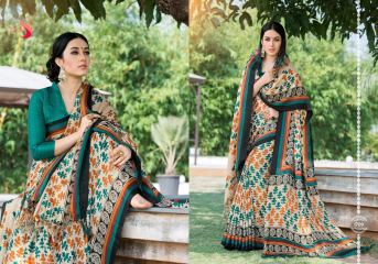 SILK VILAA SAREE COLLECTION WITH PASHMINA SHAWL COLLECTION ONLINE WHOLESALE RATE (9)